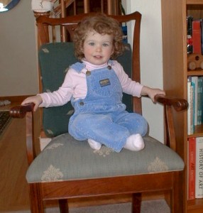 ellie on chair 1