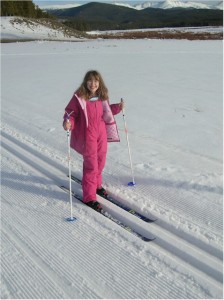 skiing