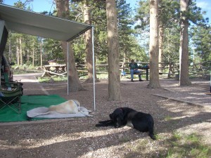 Travel:  West Lake Campground